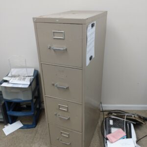 4-Drawer Vertical Filing Cabinet
